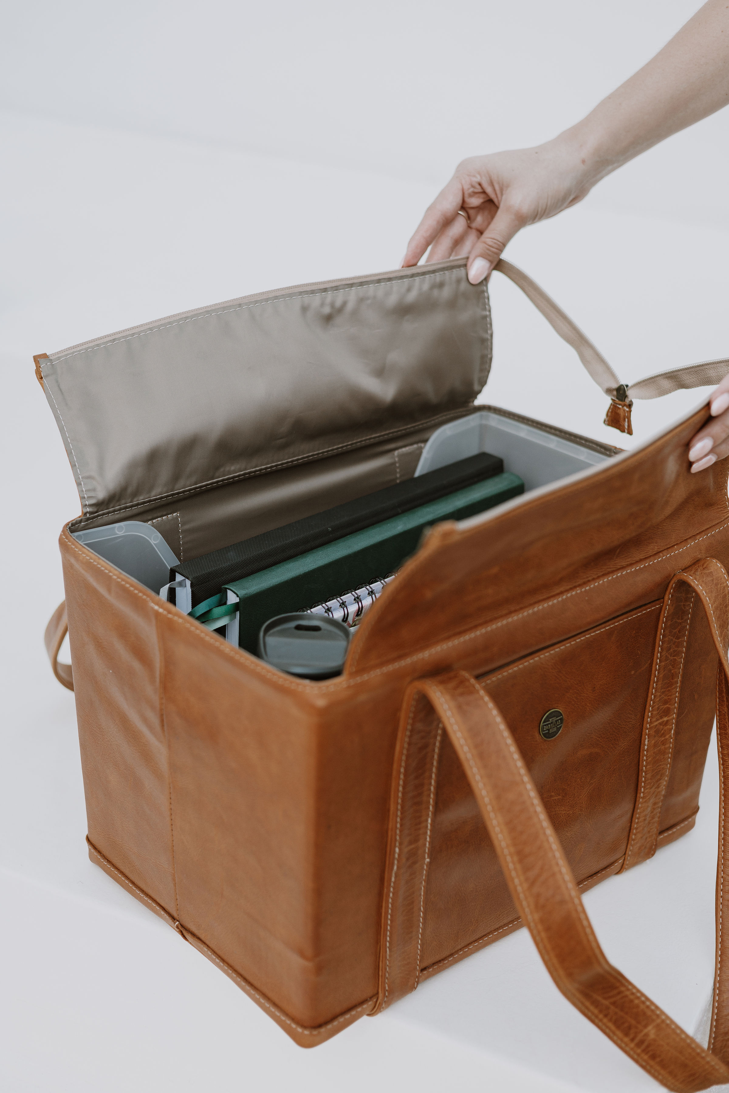 Chelsea Teacher Tote - SKU-CTT01 - Diesel Toffee 5