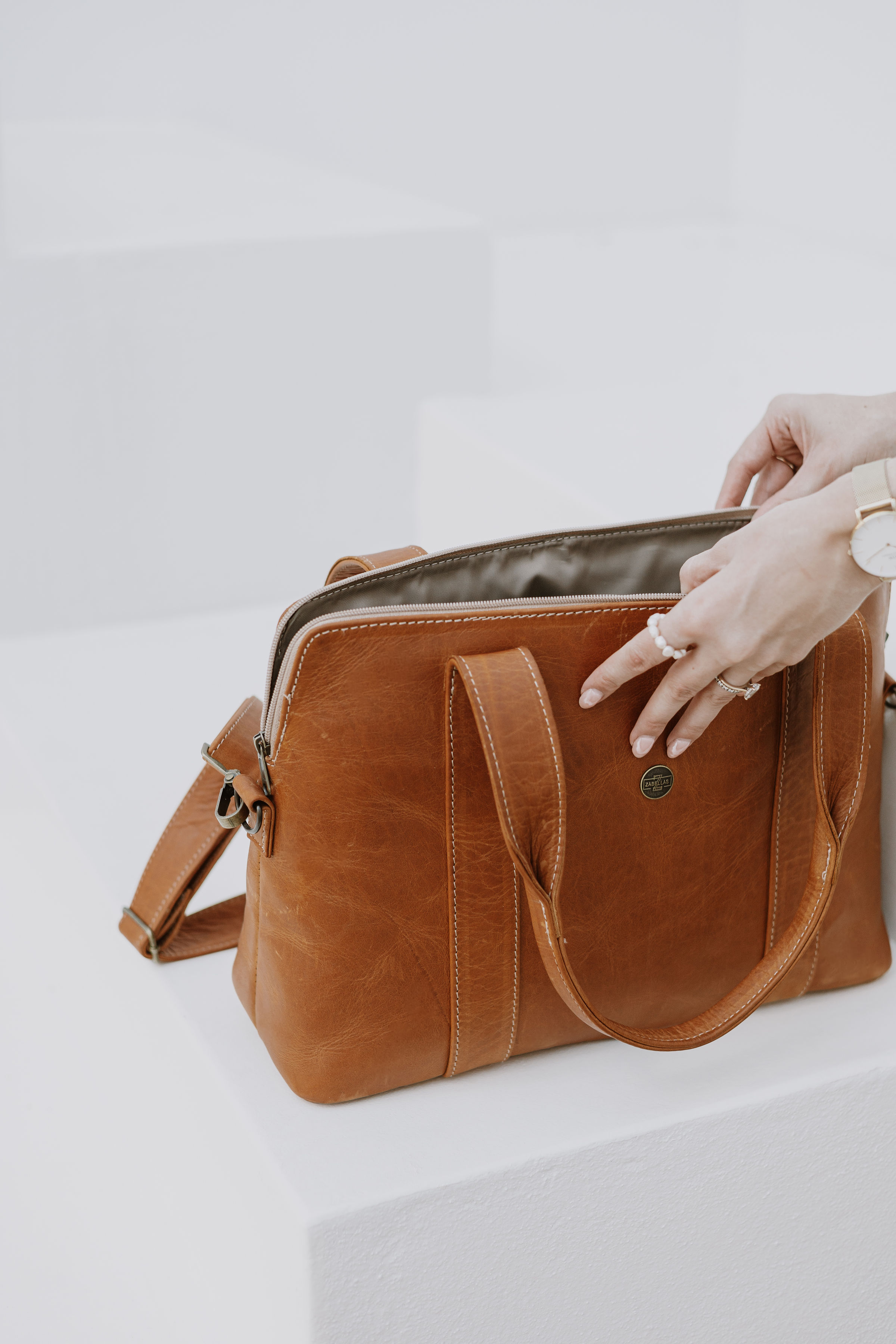 Bridgette Laptop Bag - SKU-BLB01 - Diesel Toffee 10