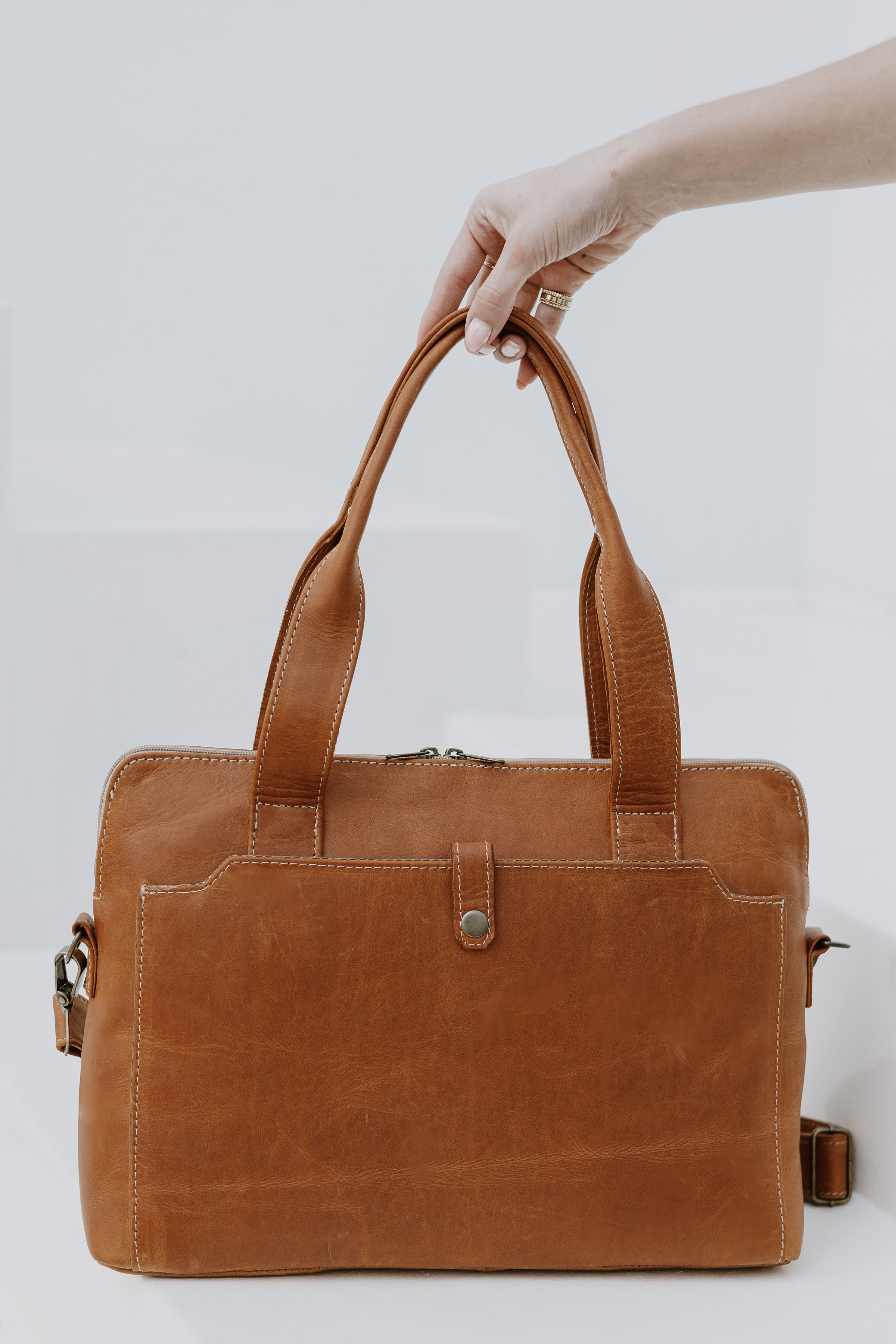 Bridgette Laptop Bag - SKU-BLB01 - Diesel Toffee 14