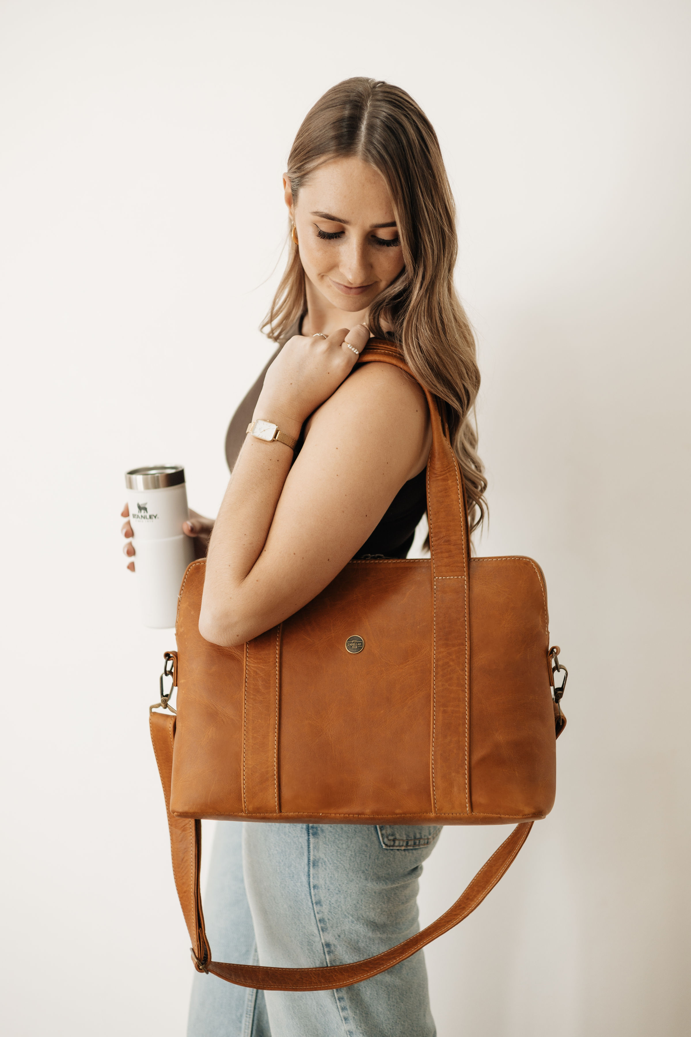 Bridgette Laptop Bag - SKU-BLB01 - Diesel Toffee 18