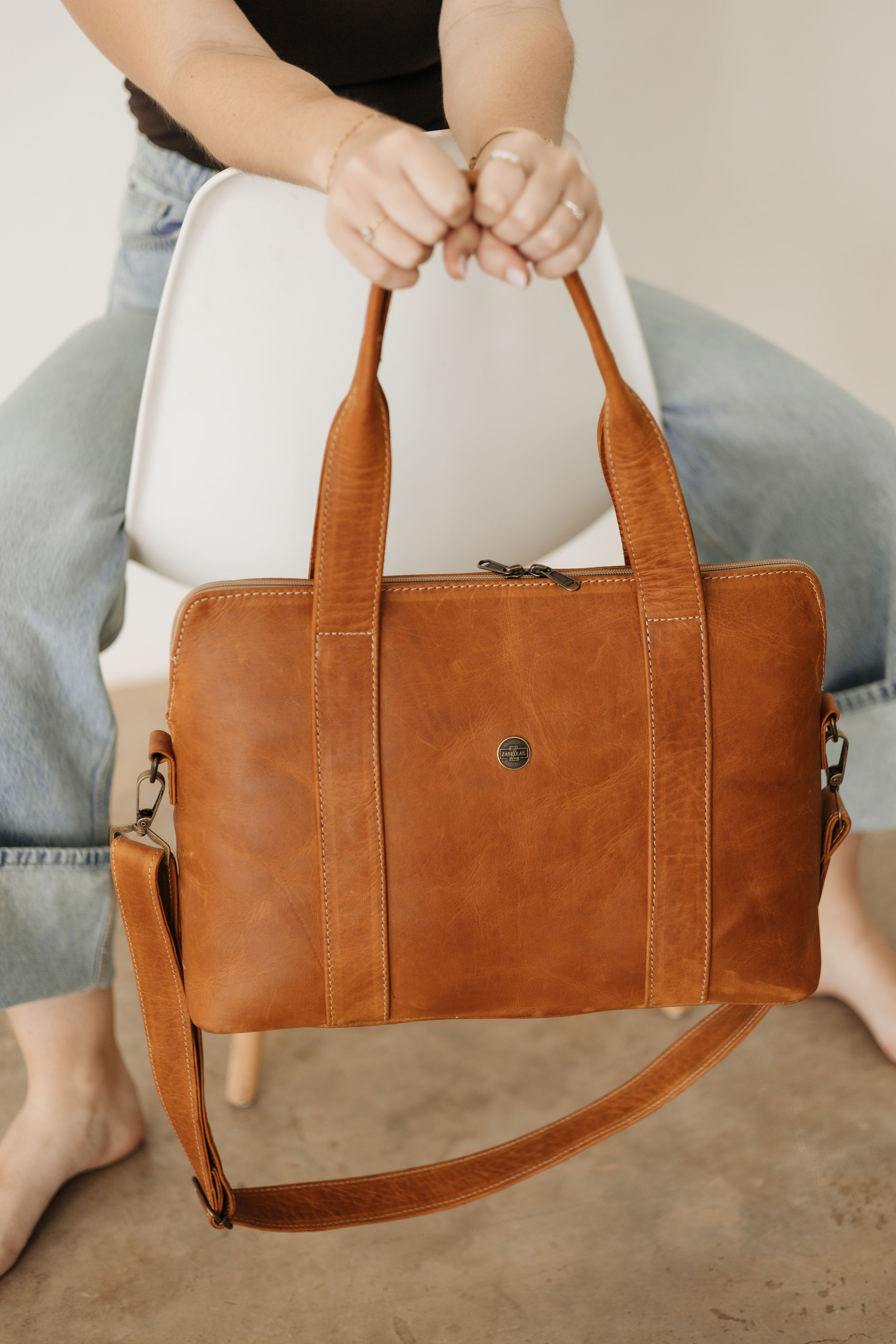Bridgette Laptop Bag - SKU-BLB01 - Diesel Toffee 24